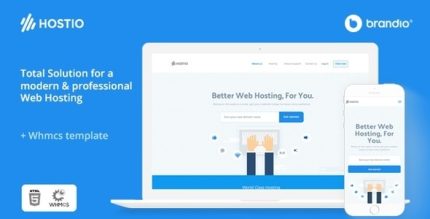 Hostio - Web Hosting & WHMCS WordPress Theme