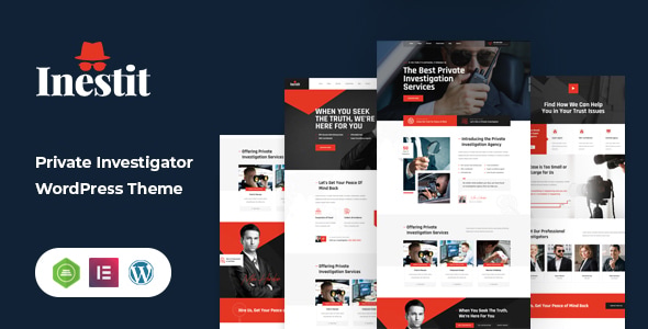 Inestit 2.1 – Private Investigator WordPress Theme
