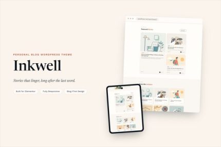 Inkwell - Personal Blog WordPress Theme