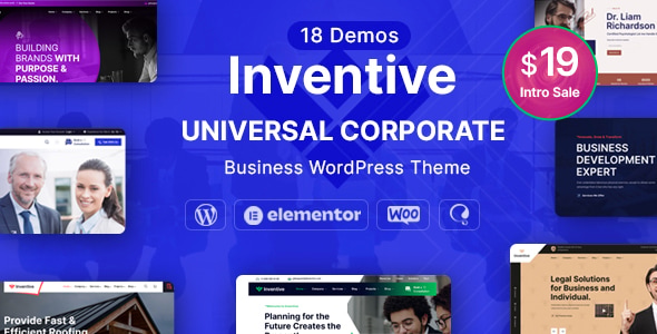 Inventive 1.2.0 – Multi-Purpose Business WordPress Theme