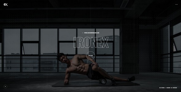 Ironex - Fitness WordPress Theme