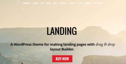 Themify Landing Theme