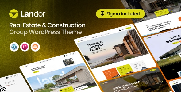 Landor 1.0.0 – Real Estate & Construction Group WordPress Theme