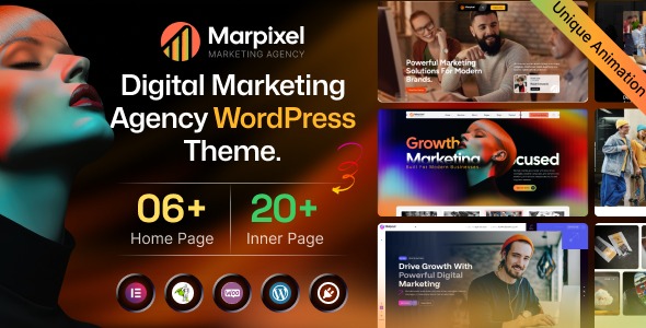 Marpixel 1.0.0 – Digital Marketing Agency WordPress Theme