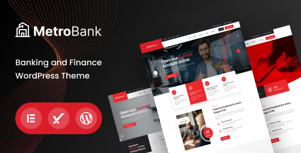 Metrobank 1.0.0 – Banking & Finance WordPress Theme