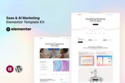 Mthink - AI Marketing Elementor Template Kit
