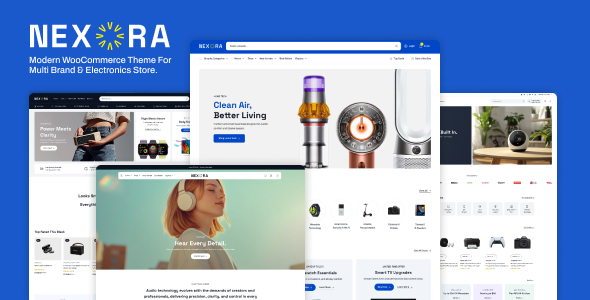 Nexora Shop 1.0.0 – Multibrand WooCommerce Theme