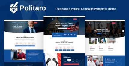 Politaro - Political WordPress Theme