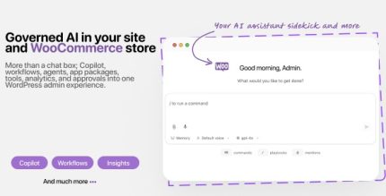 SophMate - AI Copilot for WordPress and WooCommerce