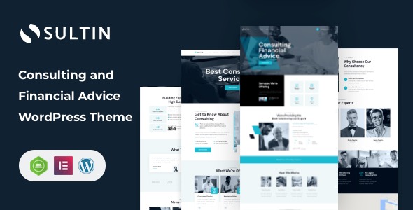 Sultin 2.1 – Consulting WordPress theme