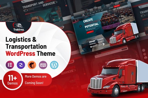 Trakirna 1.0.6 – Transport & Logistics WordPress Theme