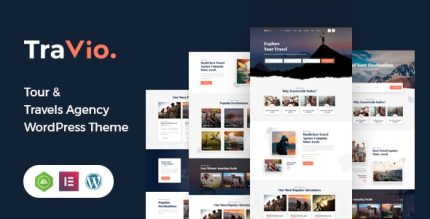 Travio - Travel Agencies WordPress Theme