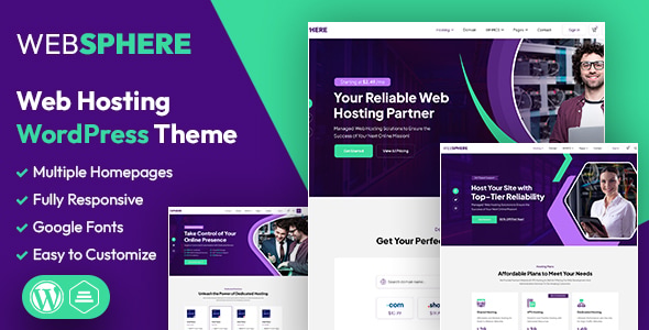 WebSphere 1.0.4 – Web Hosting WordPress & WHMCS Theme