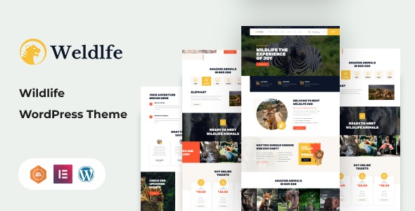 Weldlfe 1.5 – Wildlife WordPress Theme