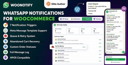 WooNotify - WooCommerce WhatsApp Notifications & AI Agent