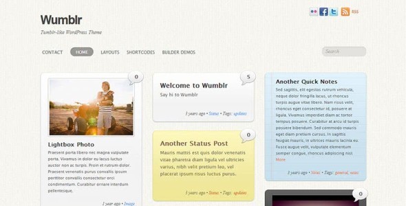 Themify Wumblr 7.6.2 – Themify Theme