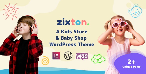 Zixton 2.5 – Baby Fashion WooCommerce Theme