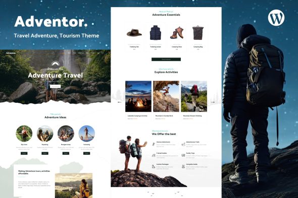 Adventor 3.2 – Travel Adventure, Tourism Theme