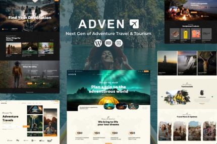 Advenx - Adventure Travel & Tourism WordPress Theme