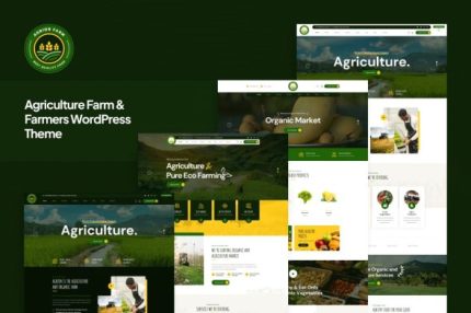 Agrion - Agriculture Farm & Farmers WordPress Them