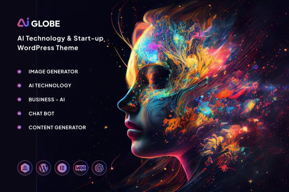 AI Globe 1.0.9 – Artificial Intelligence Startup & Techn  Theme
