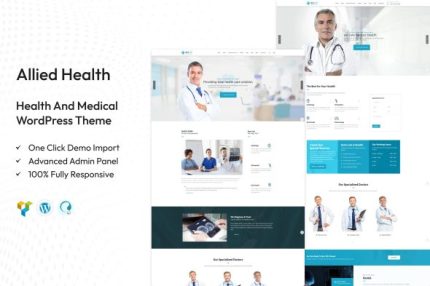 Allied Health Care - Health And Medical WP Theme