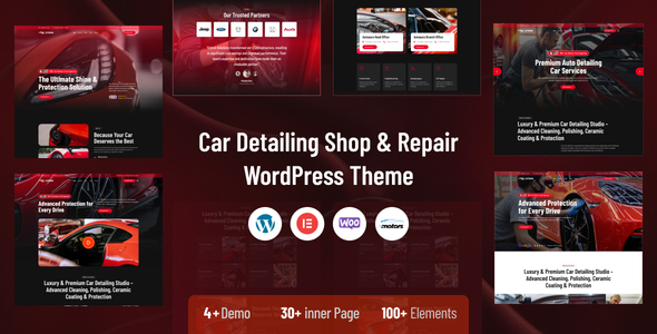 Autoaura 1.0.1 – Car Detailing, Car Repair & Car Shop WordPress Theme