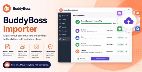 BuddyBoss Importer