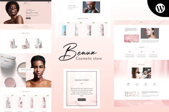 Beaux 3.4 – Cosmetics Shop WordPress Theme
