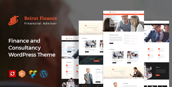 Beirut 2.6 – Business, Finance and Consultancy WordPress Theme