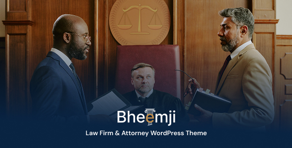 Bheemji 1.0.2 – Law WordPress Theme