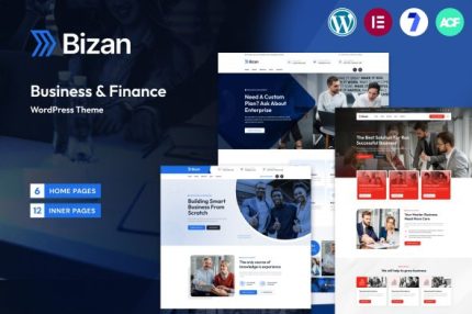 Bizan - Business & Finance Consulting WordPress Th