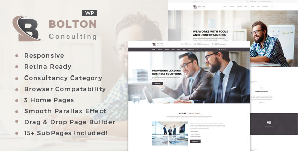 Bolton 2.9 – Business Consulting Services WordPress Theme