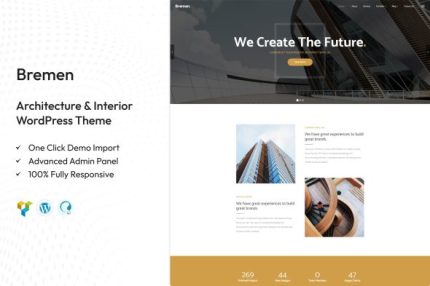 Bremen - Architecture & Interior Design WordPress