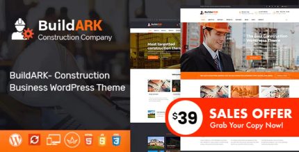 BuildARK - Construction Business WordPress Theme