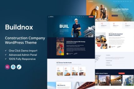 Buildnox - Construction Company WordPress Theme