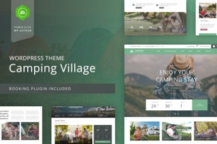 Camping - WordPress Theme