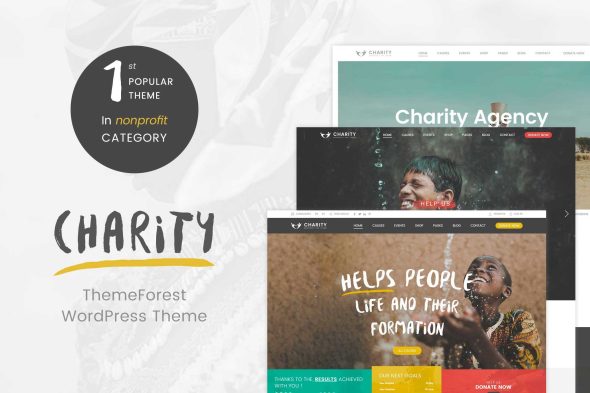 Charity 3.0 – WordPress Theme