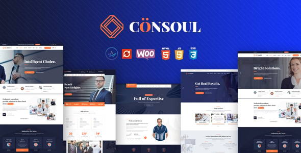 Consoul 2.1 – Consulting Business WordPress Theme