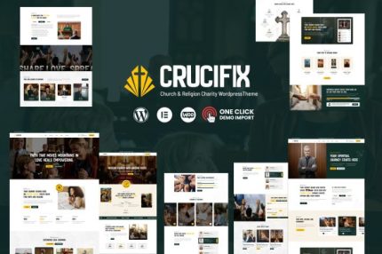 Crucifix - Church WordPress Theme