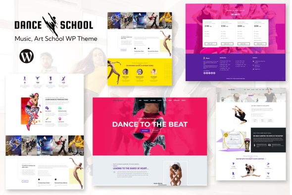 Dance Studio 1.0.2 – WordPress Theme for Dancing Schools & Clubs