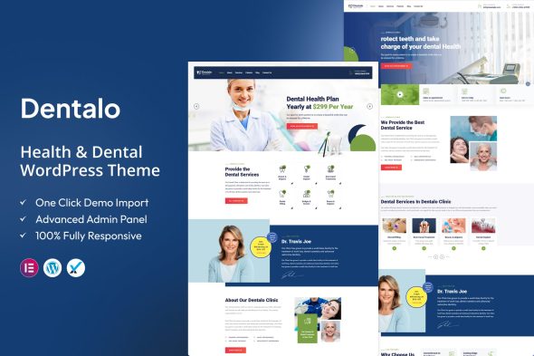 Dentalo 1.4 – Medical Health & Dental WordPress Theme