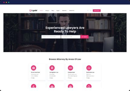 dLawyers - Lawyer Directory WordPress Theme
