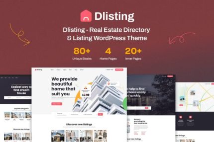 Dlisting - Real Estate Directory WordPress Theme