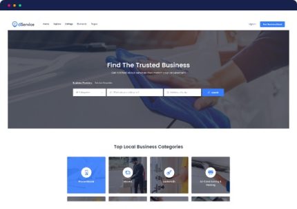 dService - Service WordPress Directory Theme