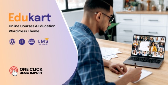 EduKart 1.0.6 – LMS Education WordPress Theme