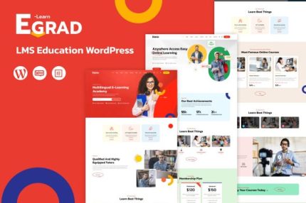 Egrad - LMS Education WordPress Theme