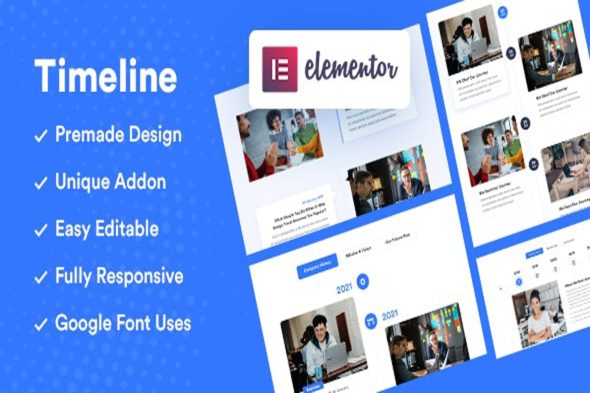 Elementor Timeline Addon