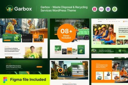 Garbox - Waste Disposal & Recycling Theme
