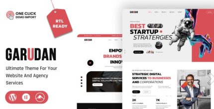 Garudan - Creative Agency WordPress Theme